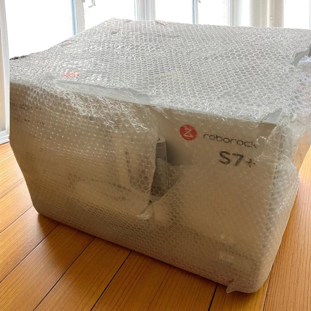ロボット掃除機 Roborock S7+ S7P02-04 ホワイト 店頭展示品