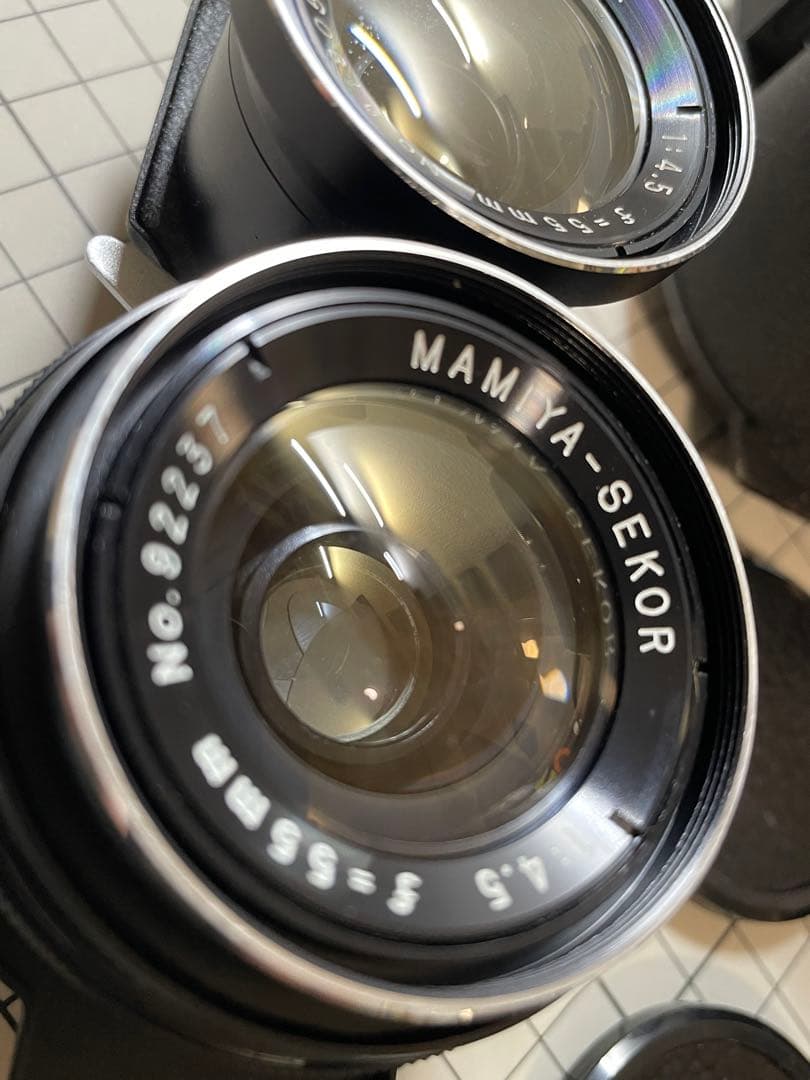 「美品引退品」Mamiya C330f レンズ3本付き 箱付き