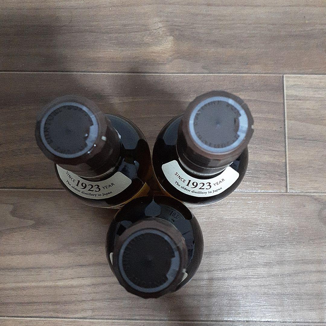 サントリーシングルモルトウイスキー 山崎 180ml３本セット
