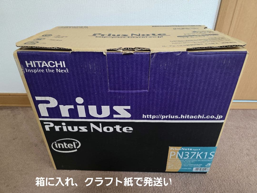 日立Prius Note PN37KS1 WindowsXP office