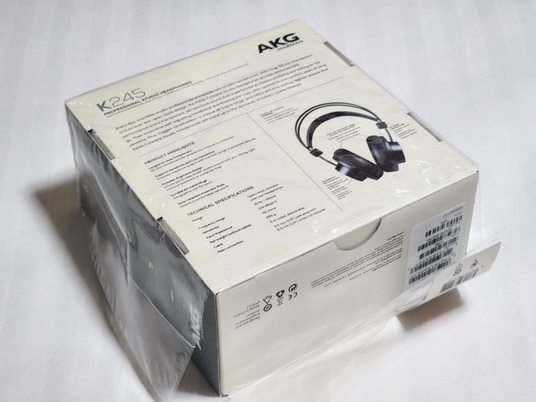 【新品未使用】AKG K245 オープンエアー型 ヘッドホン