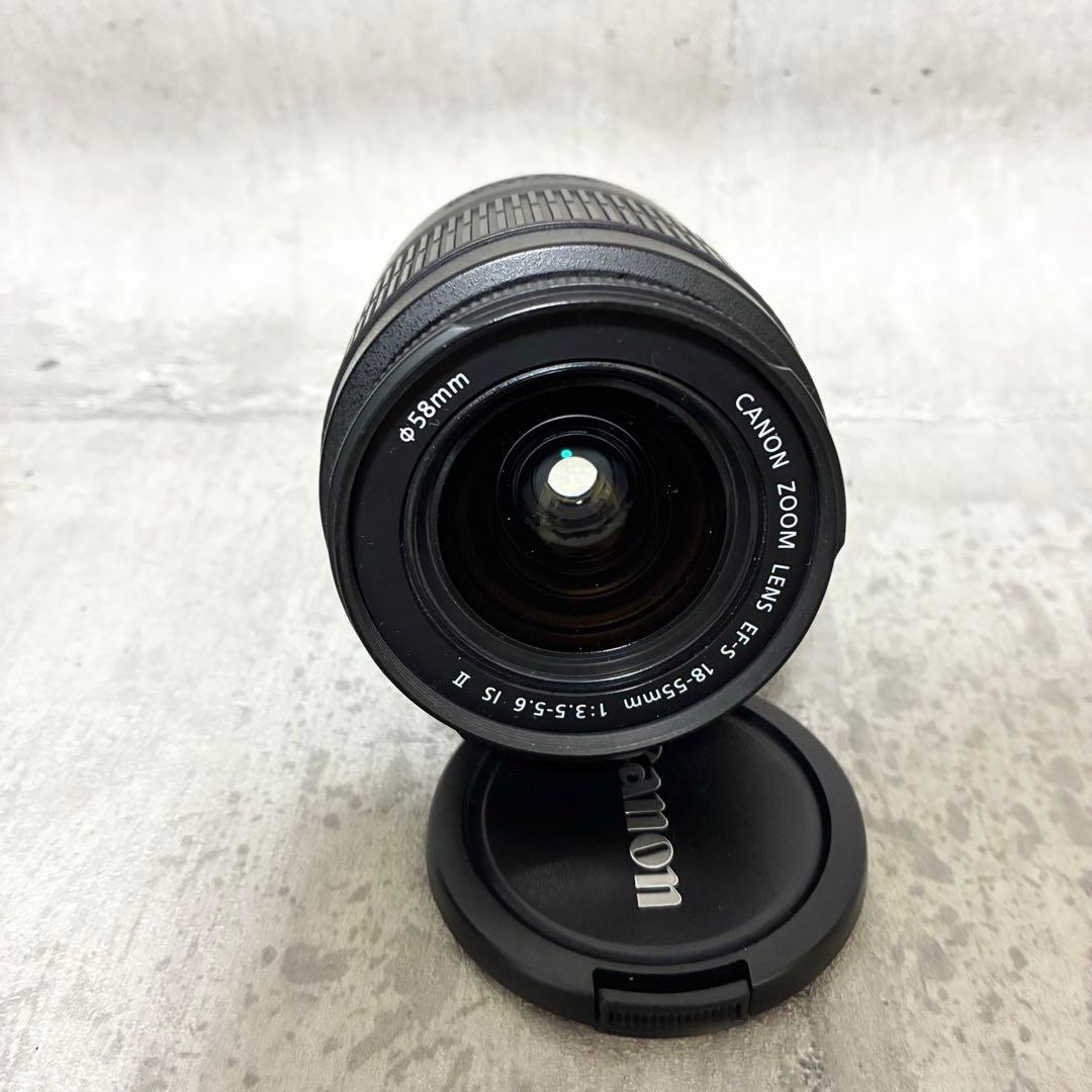 Canon Kiss X50 レンズキット スマホ転送 一眼レフカメラ レッド