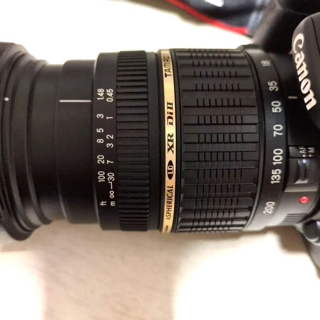 Canon EOS Kiss X5 ダブルズームキット＋ タムロンレンズ装着
