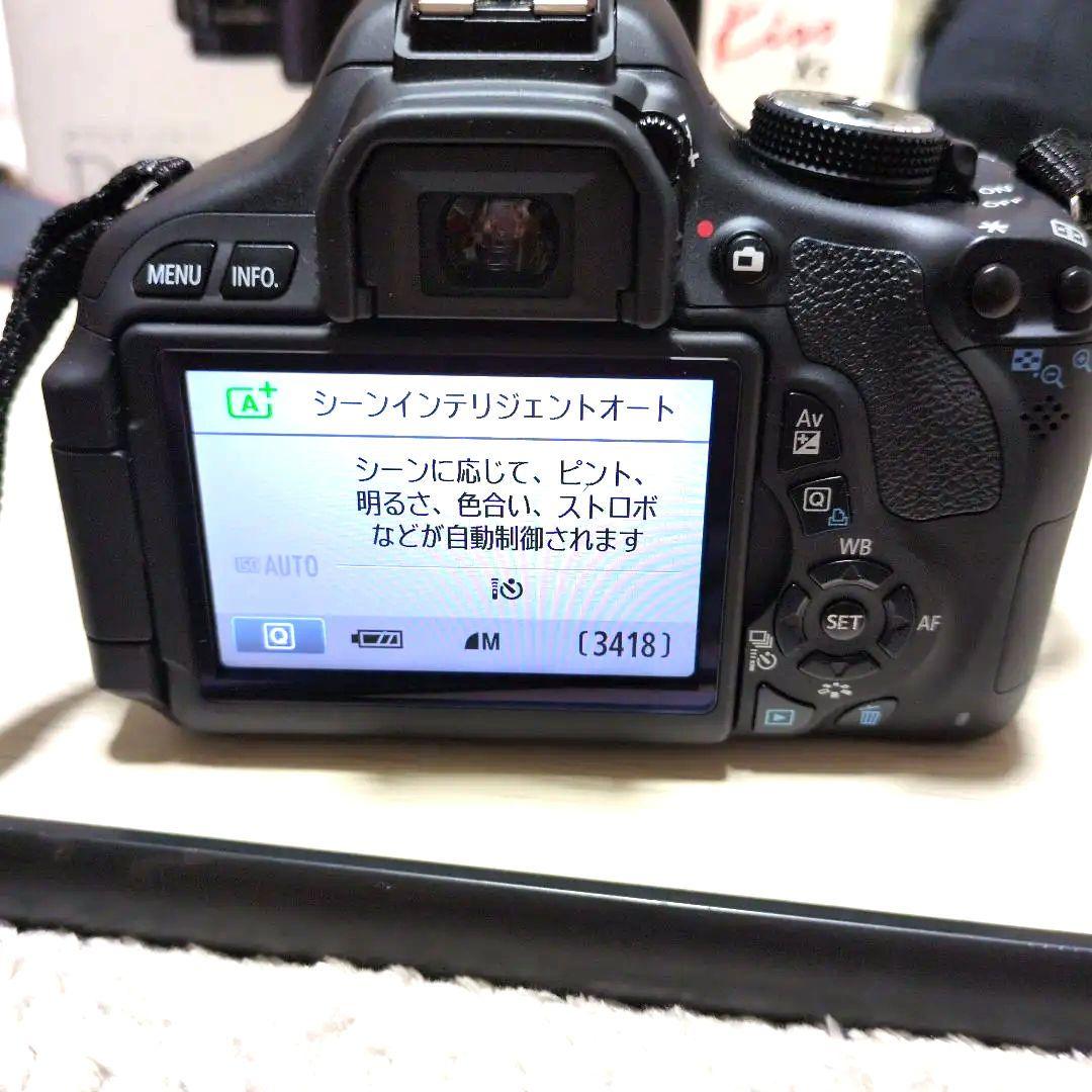 Canon EOS Kiss X5 ダブルズームキット＋ タムロンレンズ装着