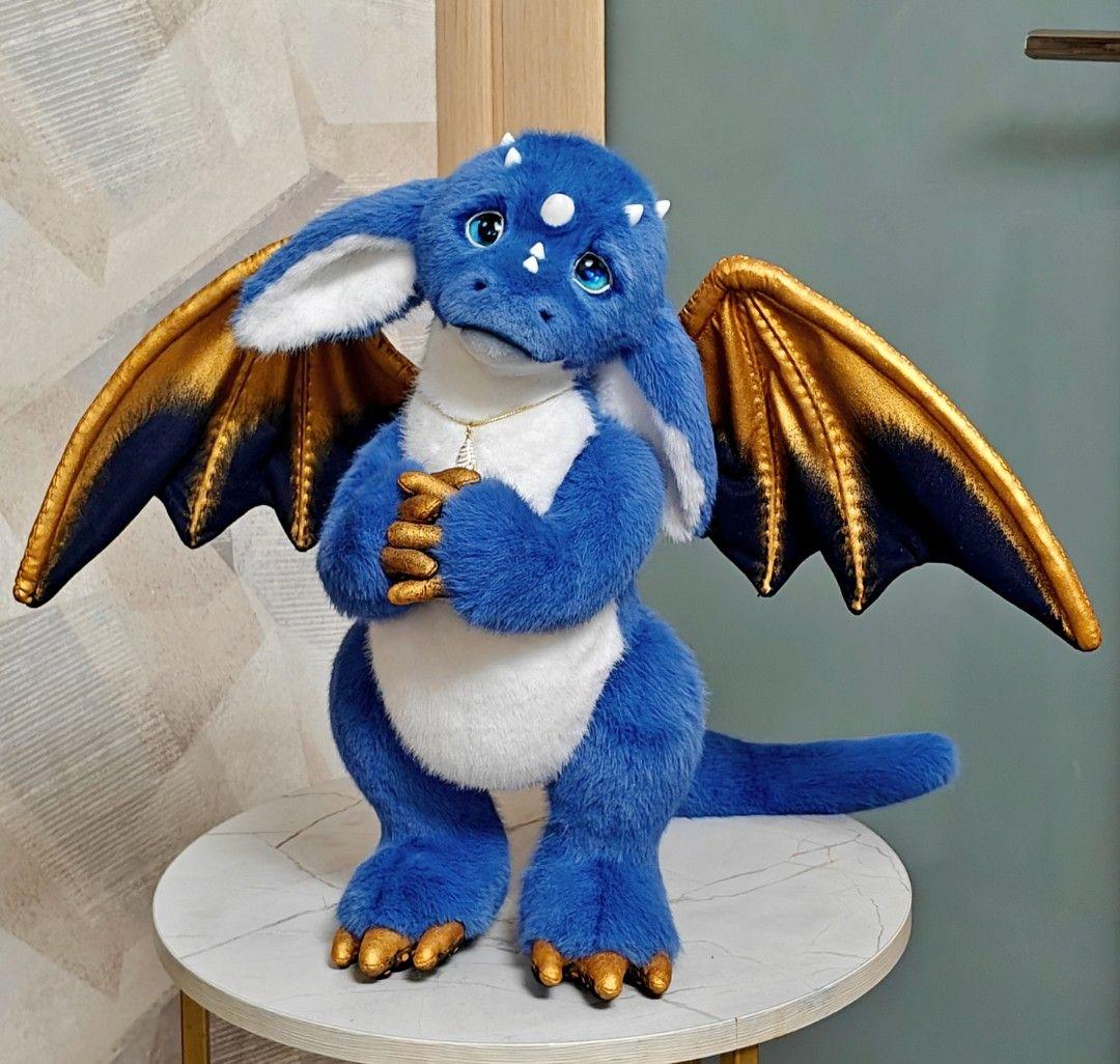 海外作家様　アートドール　ドラゴン　ドラゴンの子ども　テディベア　一点もの
