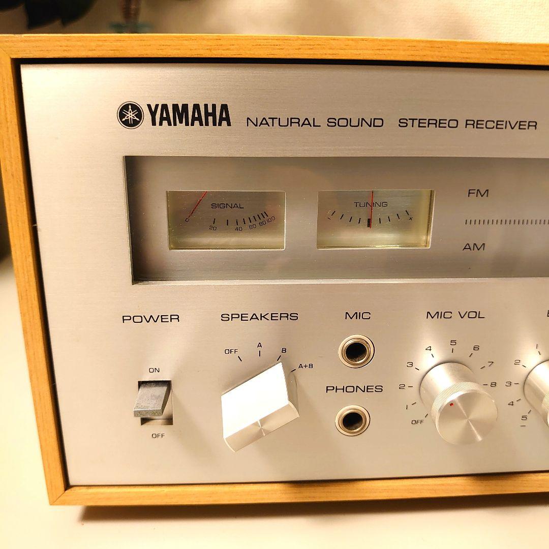 【美品・動作品】希少 YAMAHA CR-600 ステレオ レシーバー