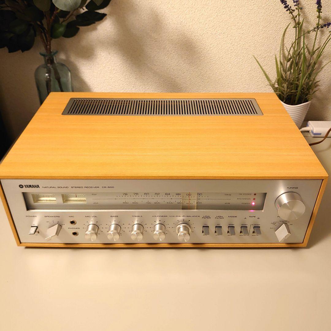 【美品・動作品】希少 YAMAHA CR-600 ステレオ レシーバー