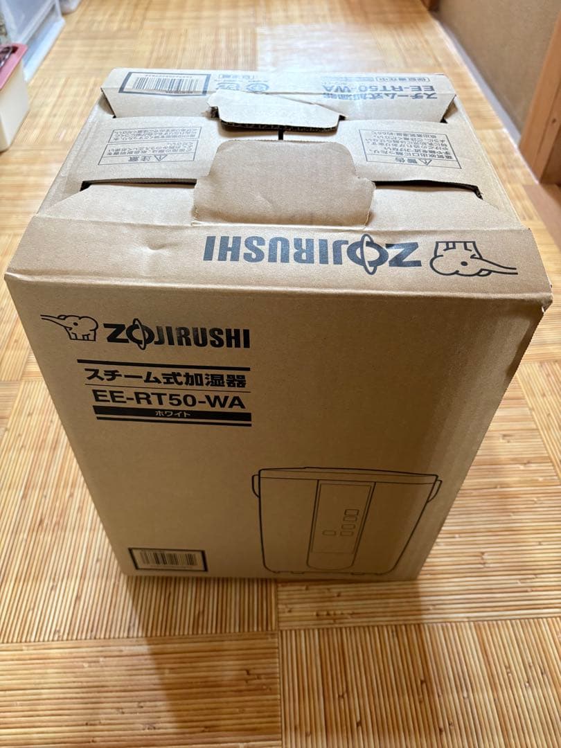 象印　スチーム式加湿器　EE-RT50-WA