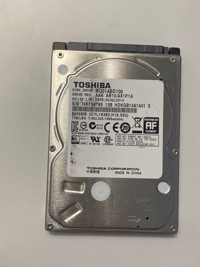 外付けハードディスク・ドライブ WD Black 1TB HDD 6Gb/s mix 12TB (1TBx12)