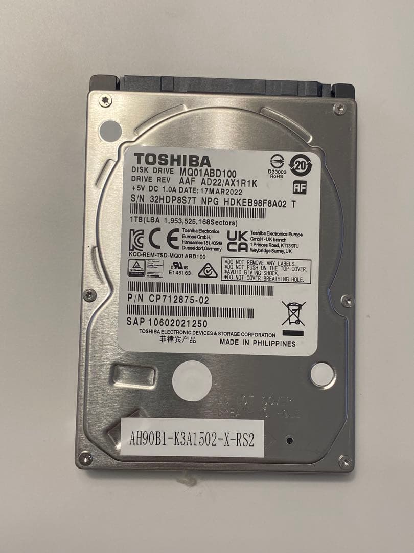 外付けハードディスク・ドライブ WD Black 1TB HDD 6Gb/s mix 12TB (1TBx12)