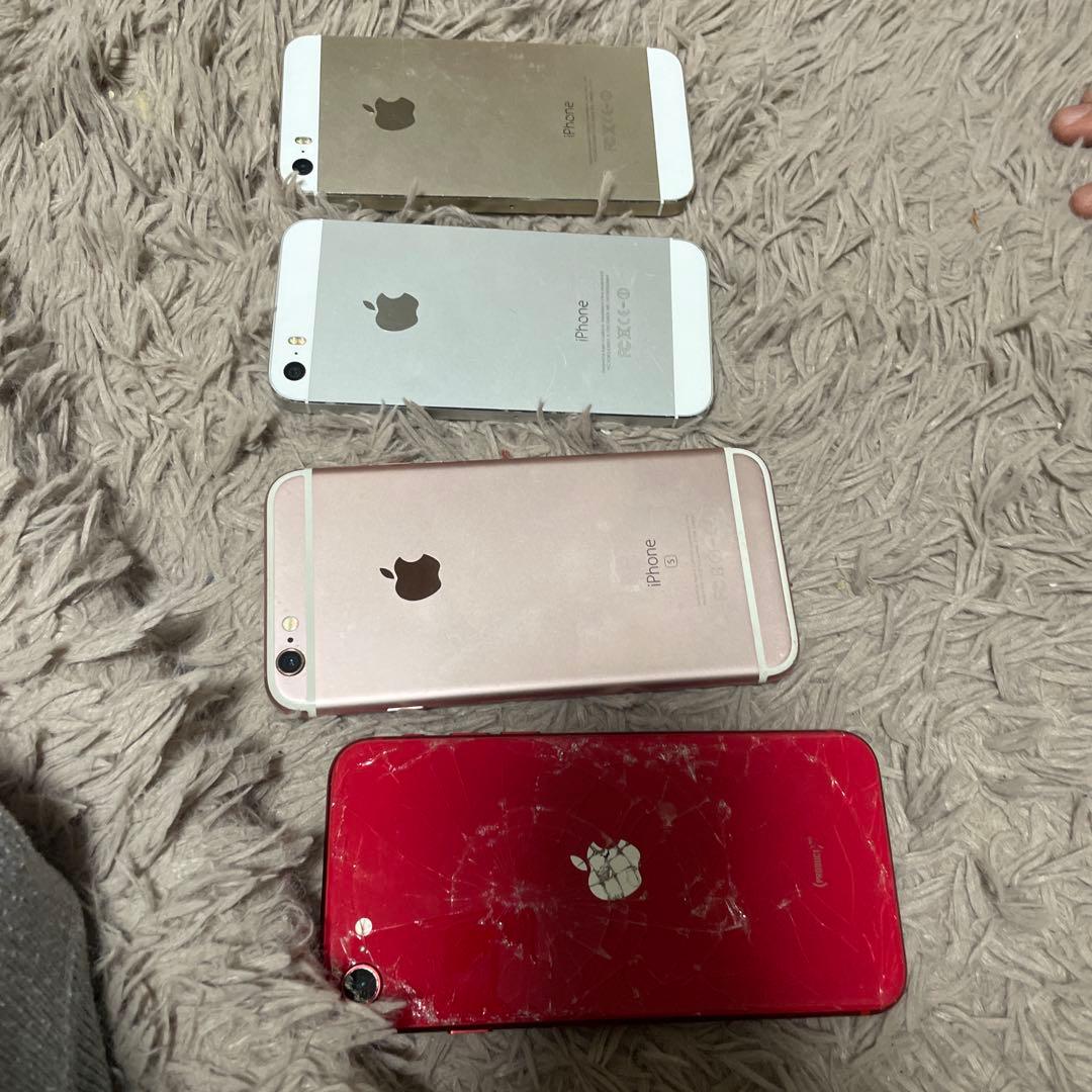 iPhone 5, 5S, SE 4台セット