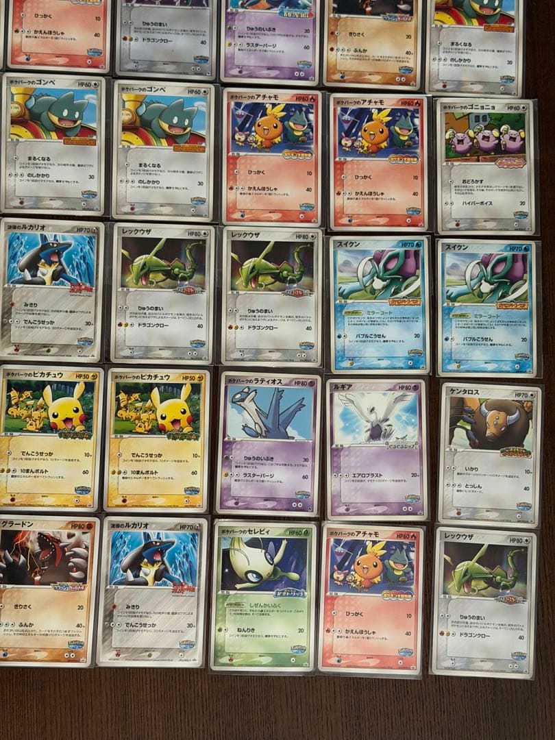 ポケモンカード ポケパーク未開封6枚　開封済48枚セット