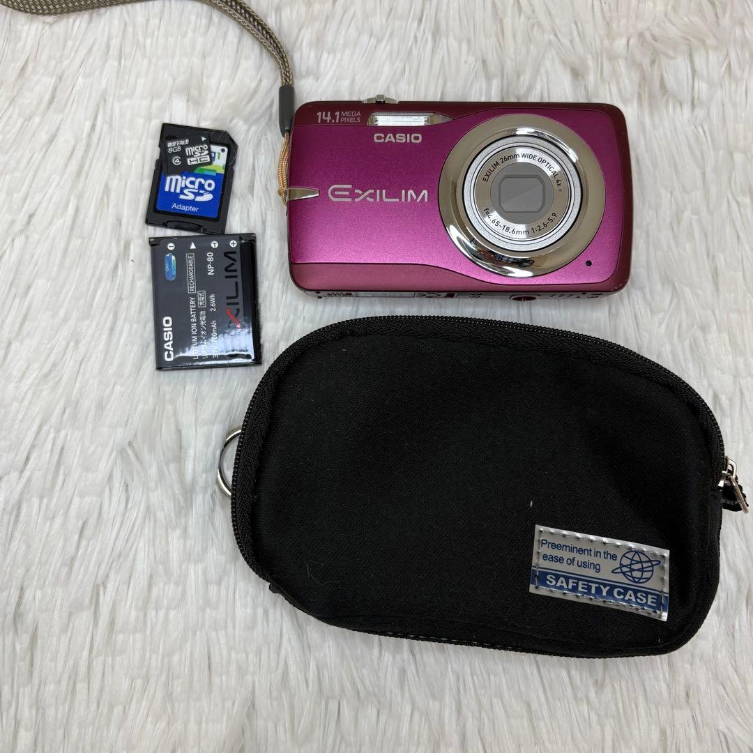 美品　CASIO カメラ　EX-Z550 SDカード8G コンデジ　動作品