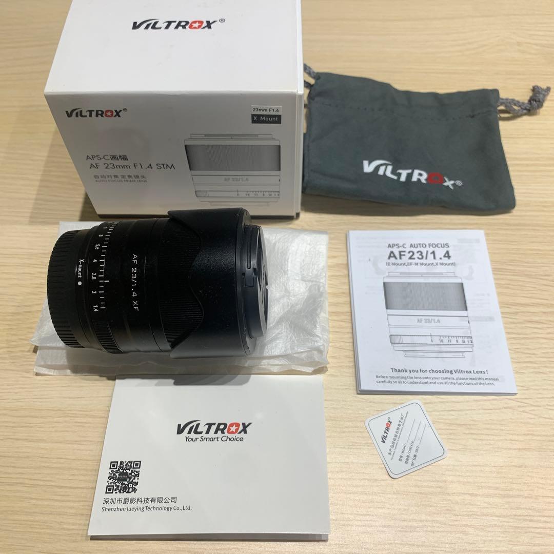 VILTROX AF 23mm F1.4 XF Xマウント