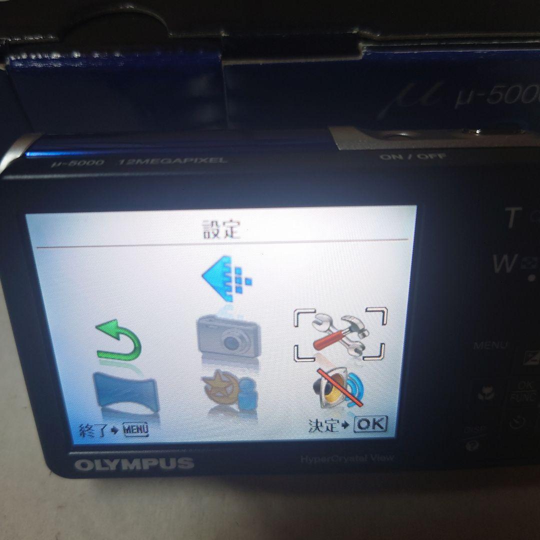 OLYMPUS μ-5000 コンパクトデジタルカメラ