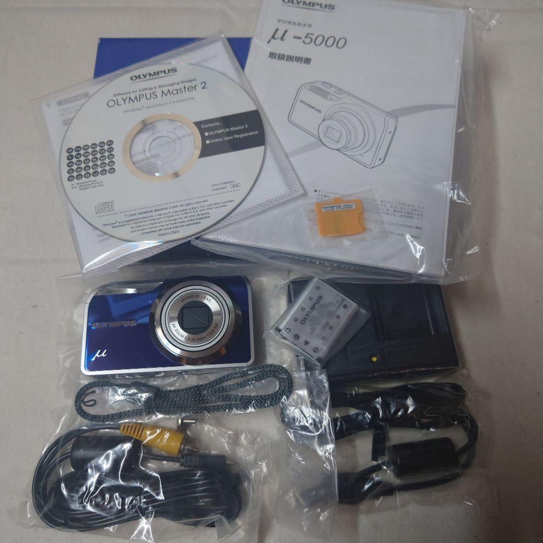 OLYMPUS μ-5000 コンパクトデジタルカメラ
