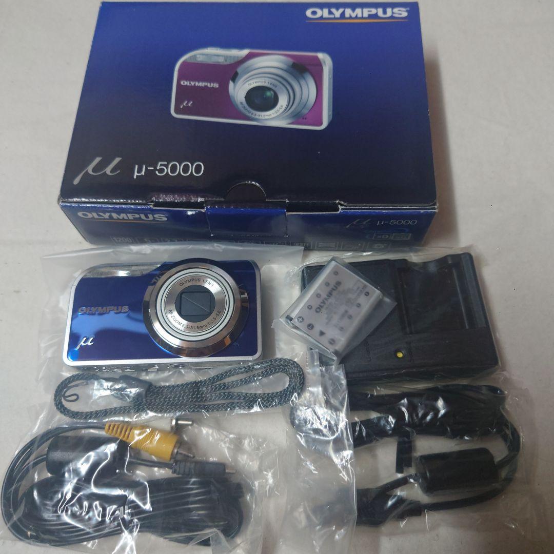 OLYMPUS μ-5000 コンパクトデジタルカメラ