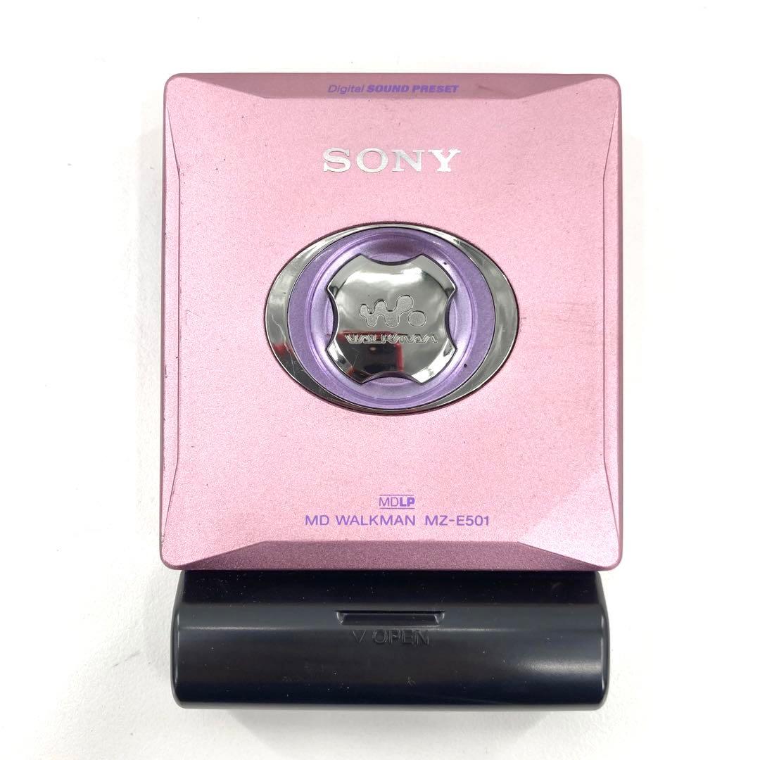 美品 SONY MDウォークマン MDプレーヤー Mz-E501 動作確認済
