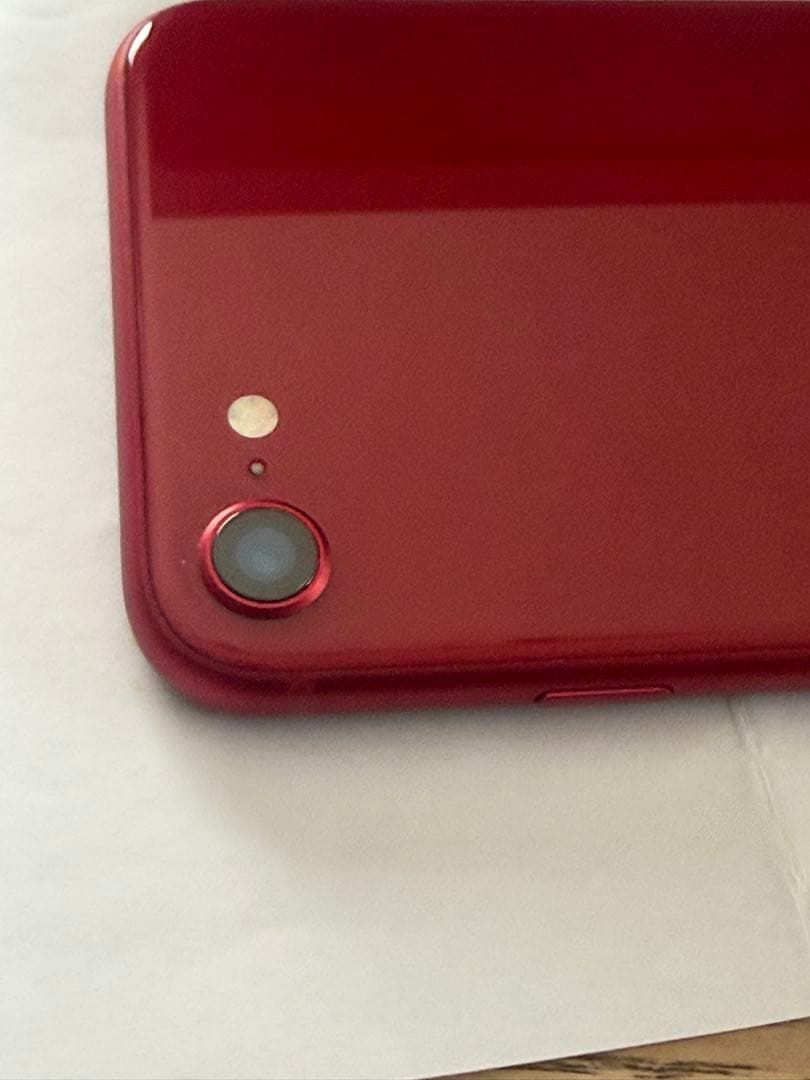 iPhone SE (第3世代) PRODUCT(RED) 本体箱充電コード付