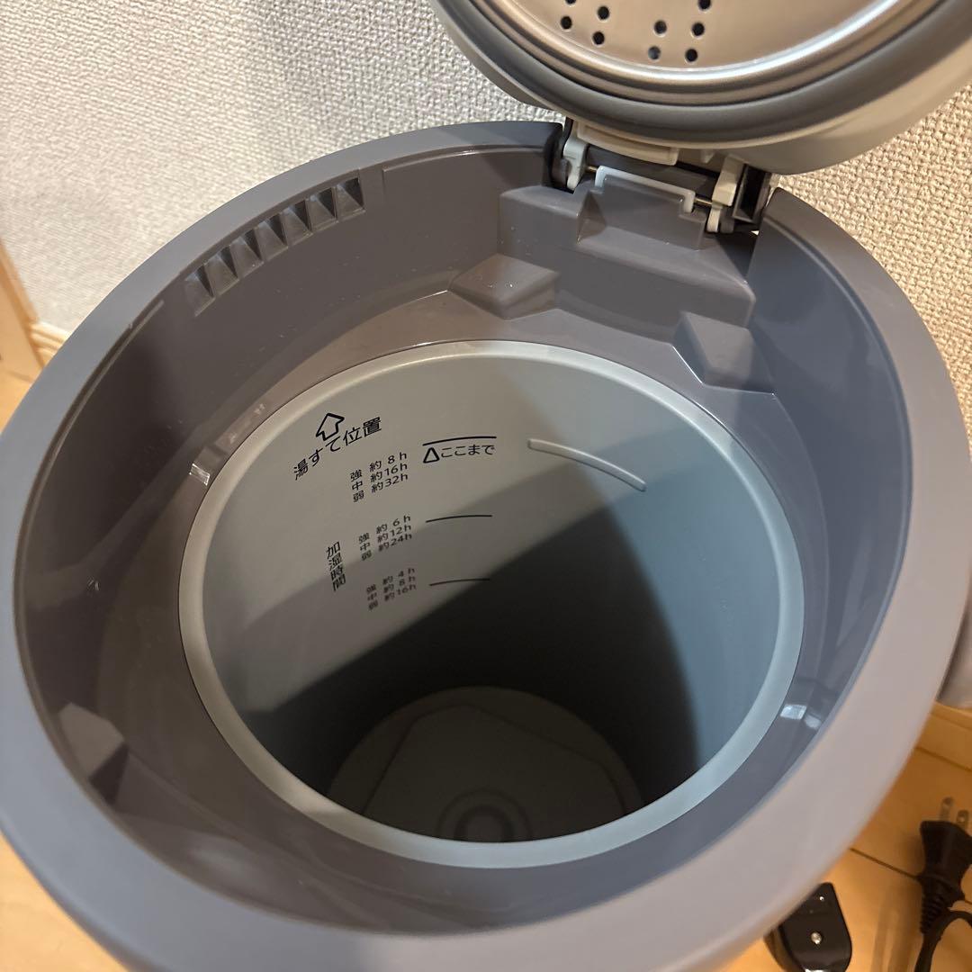 美品　象印 スチーム式加湿器 EE-DD50 グレー 2023年製