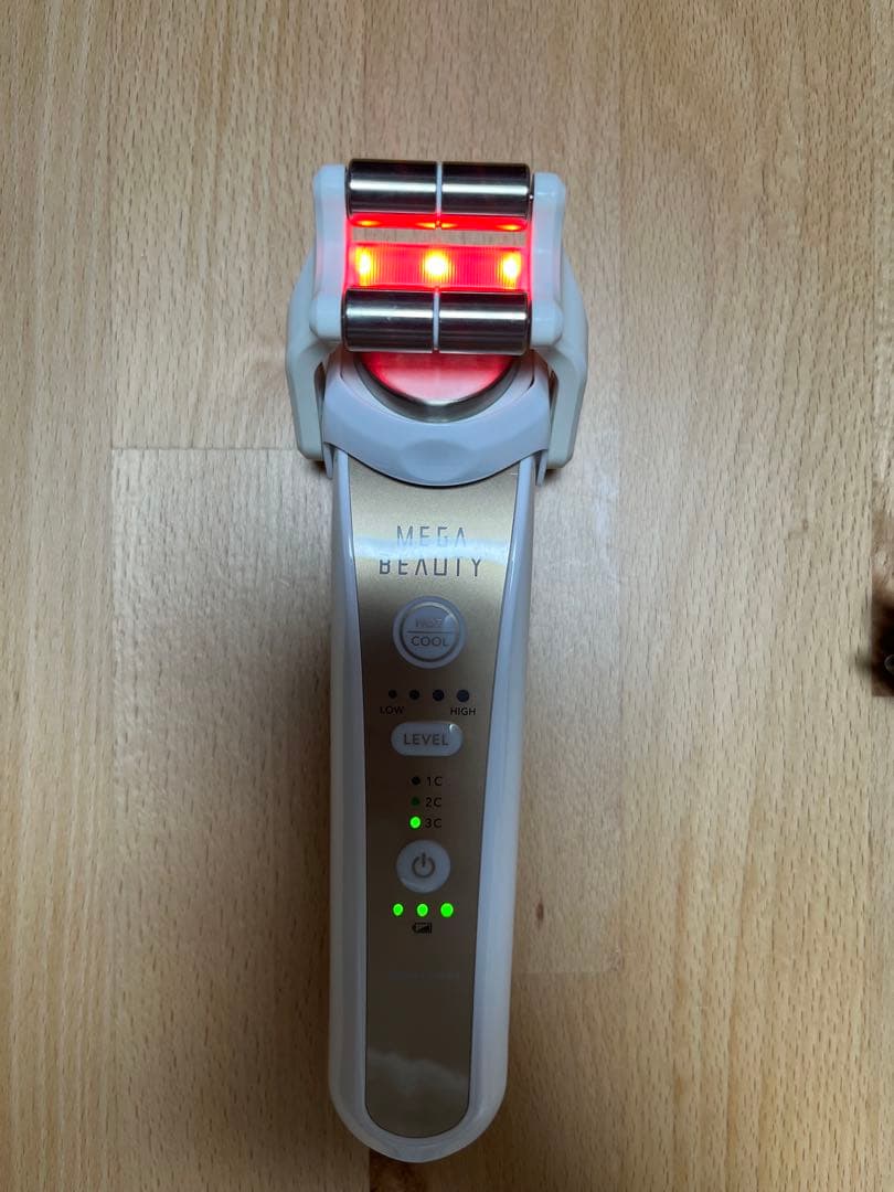 ナリス MEGA BEAUTY 美顔器 充電器・スタンド付き