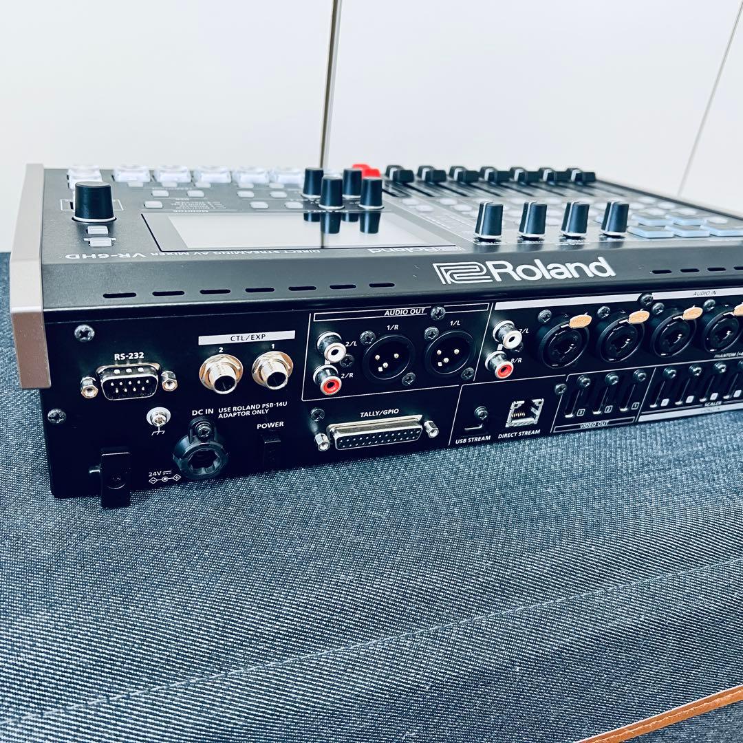 【美品】Roland VR-6HD ダイレクトストリーミングAVミキサー