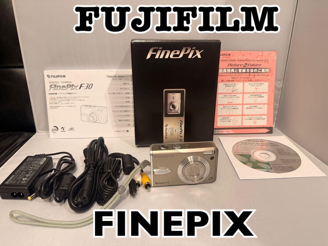 Fujifilm FinePix F30 デジタルカメラ　XDカード付きB