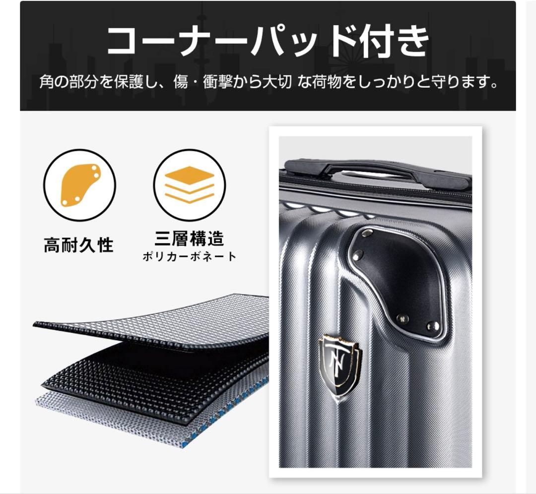 超軽量 Lサイズ キャリーケース TSAロック付き