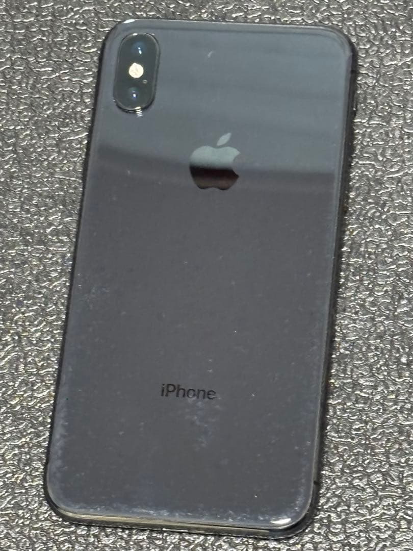 【本体のみ】iPhone X ブラック64GB SIMフリー
