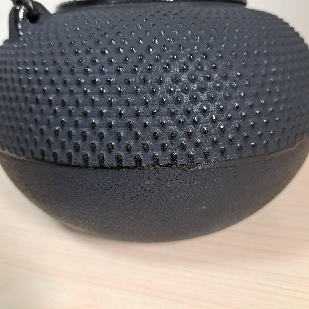 【極美品】南部鉄器 鳳文堂 1.5L 霰 刻印有 完全金気止め ヴィンテージ