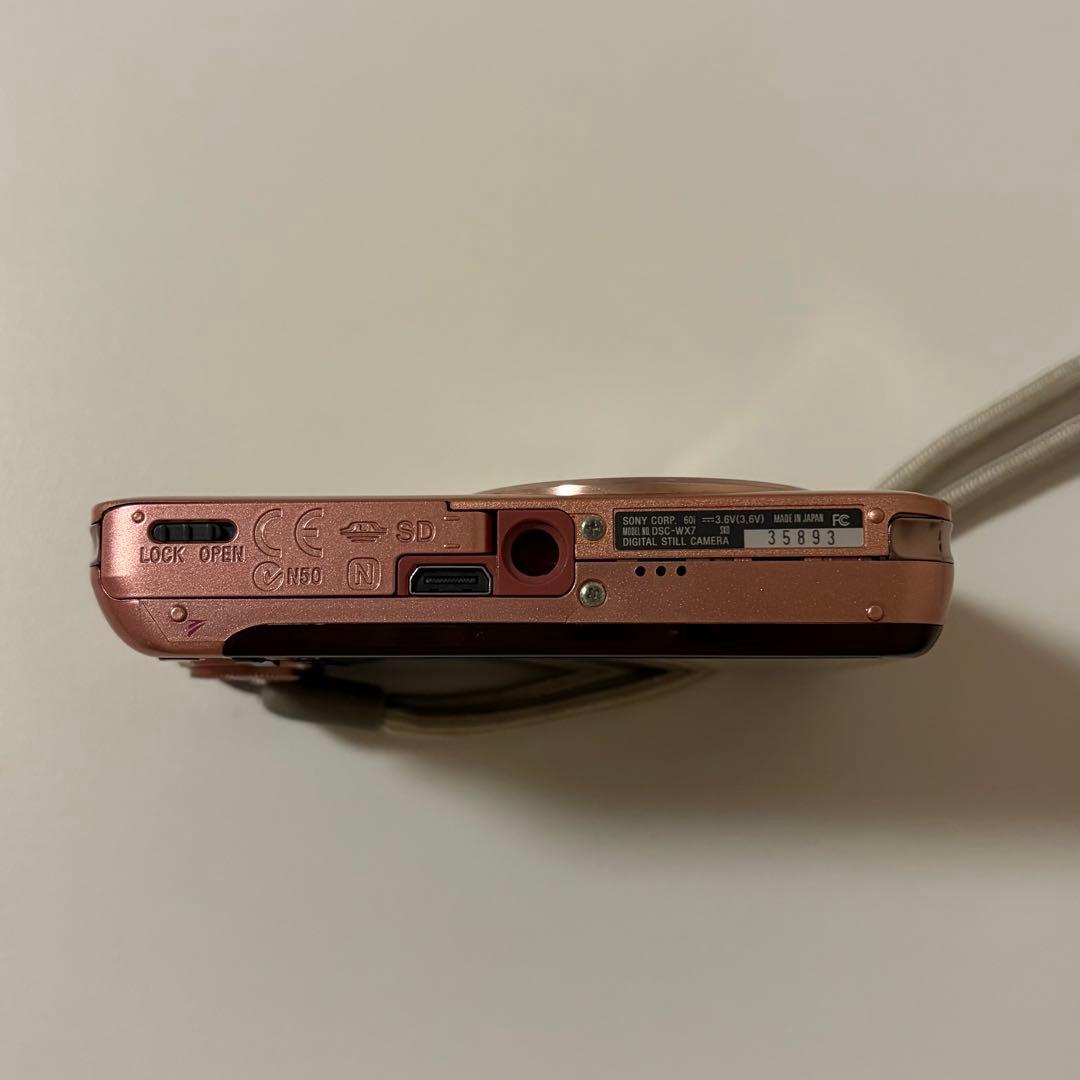 SONY Cyber-shot デジカメ DSC-WX7 専用ケース&充電器付き