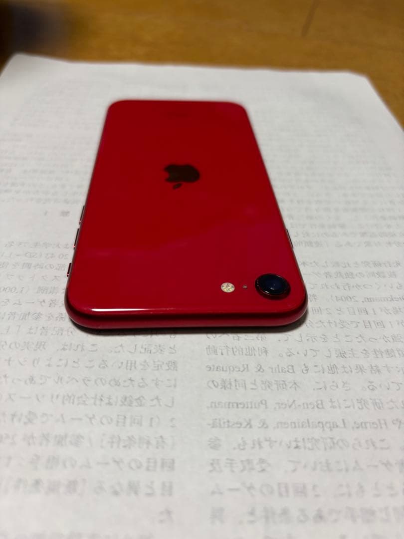 iPhone SE レッド 64GB SIMフリー　値下げあり