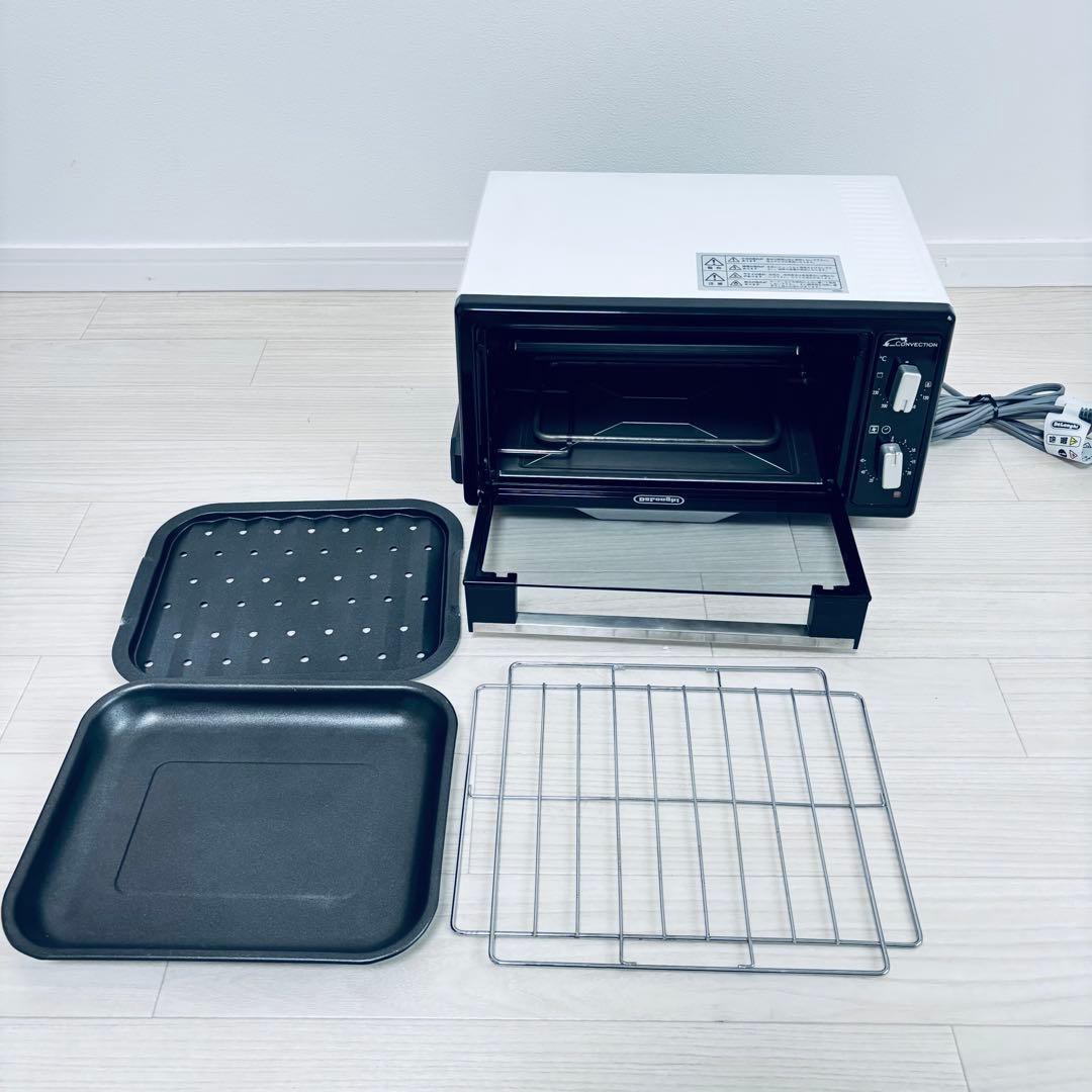 最終値下【美品】　デロンギ ミニコンベクションオーブン　EO420J-WS