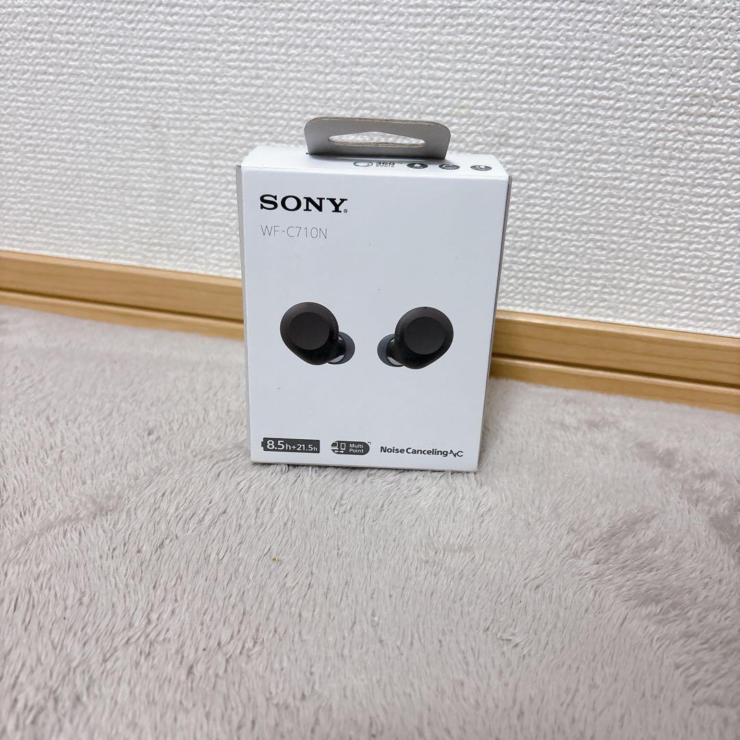 ソニー(SONY) ワイヤレスイヤホン WF-C710N ブラック 黒