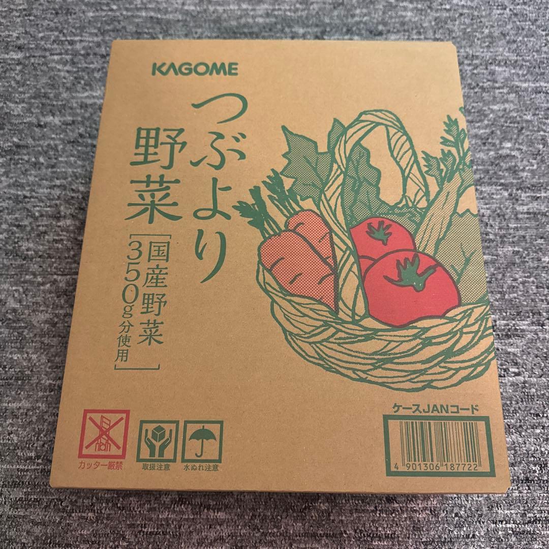 KAGOME つぶより野菜　195g×30 1ケース