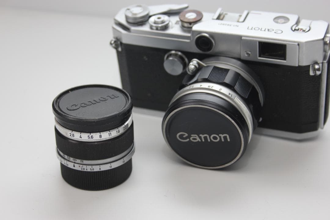 Canon L1、50mm f1.4、35mm f2.8のセット 良好 L39
