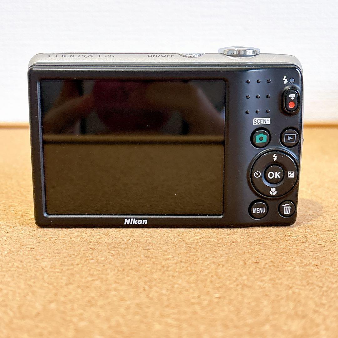 美品　Nikon COOLPIX L26 動作確認済　単三電池式　SDカード付き