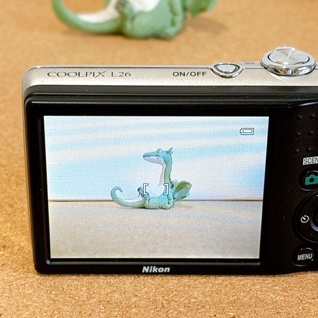 美品　Nikon COOLPIX L26 動作確認済　単三電池式　SDカード付き