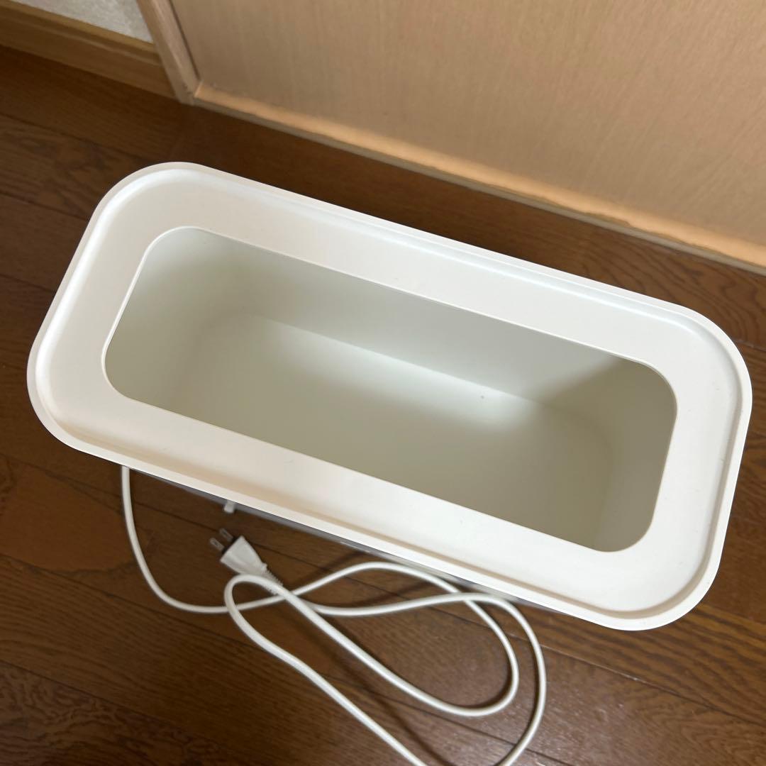 BRUNO ホワイト 電動ちりとりフローリングクリーナー