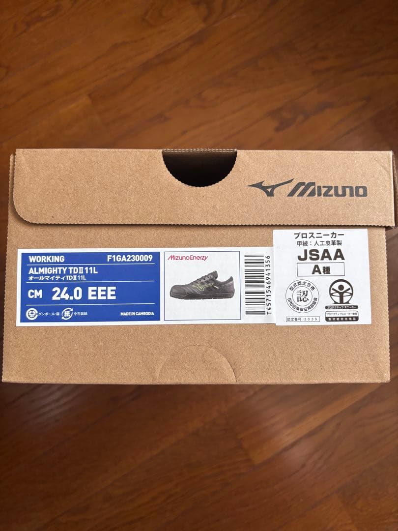 MIZUNO 安全靴 オールマイティ TDⅡ 11L