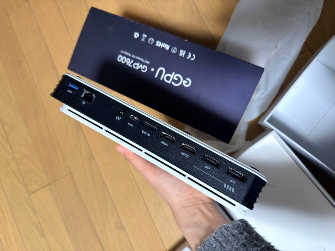 y*n様 BOSGAME GVP7600 eGPU