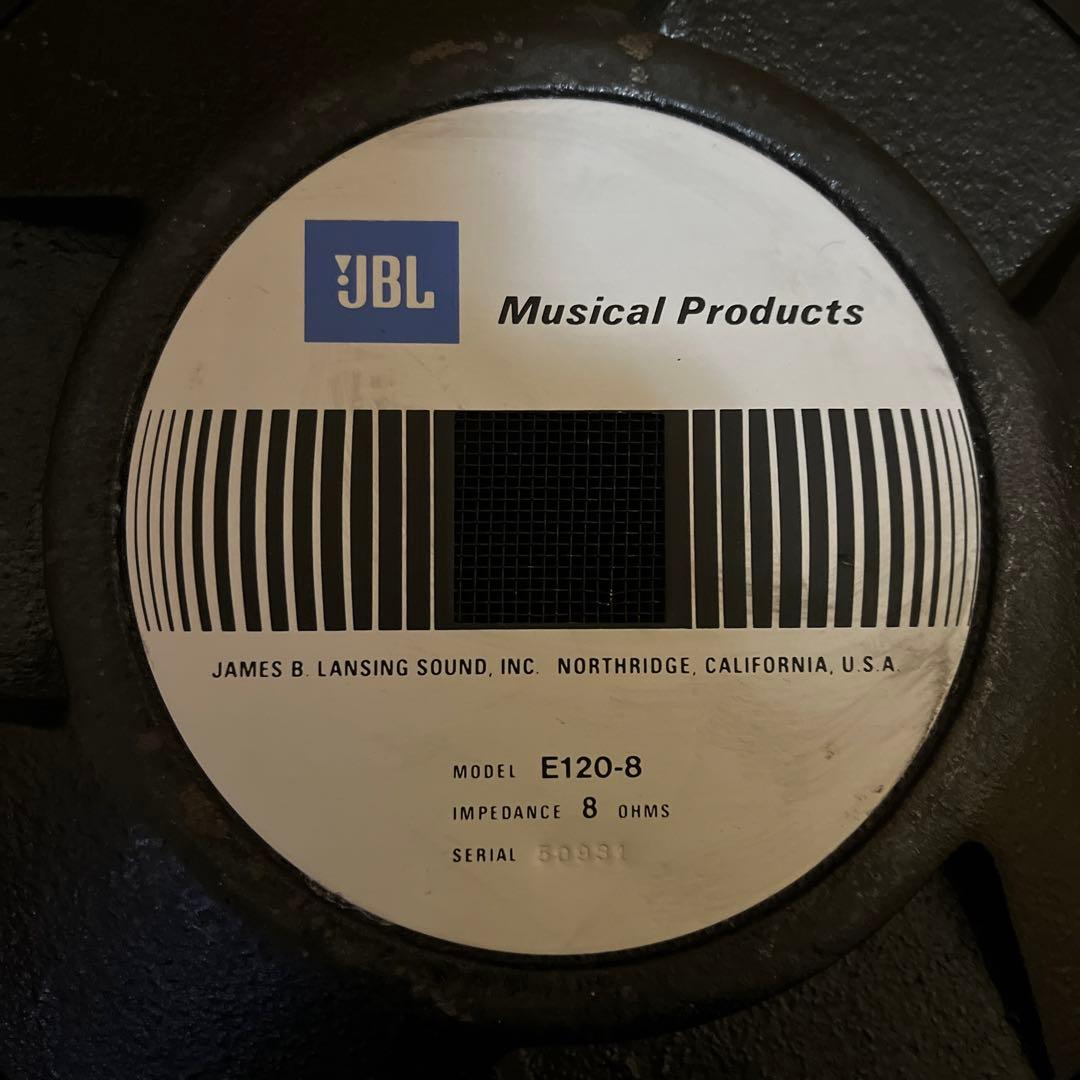 JBL E-120 8オーム　スピーカー　ウーファー　フェライト　②