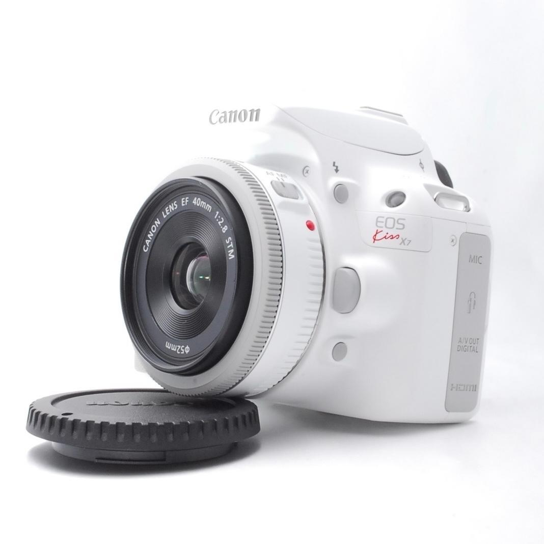 【✨女性人気♪】Canon EOS Kiss X7 ホワイト 一眼レフ