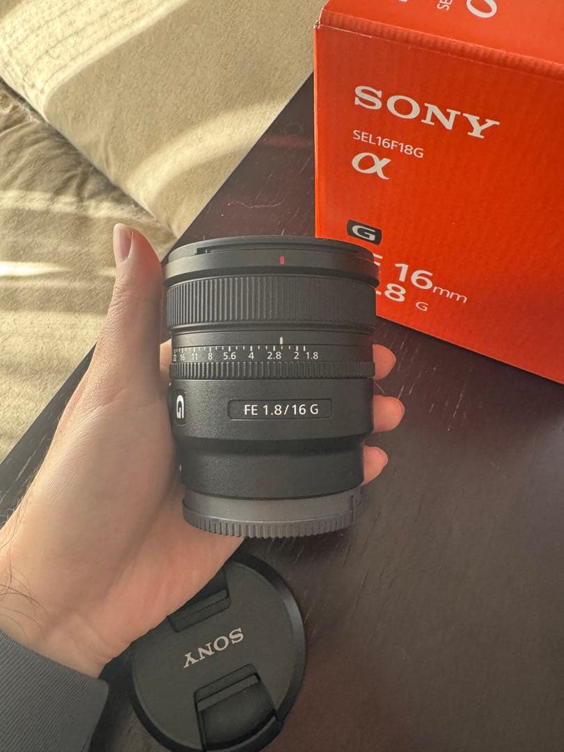 【美品】SEL16F18G｜Sony 16mm f1.8 G