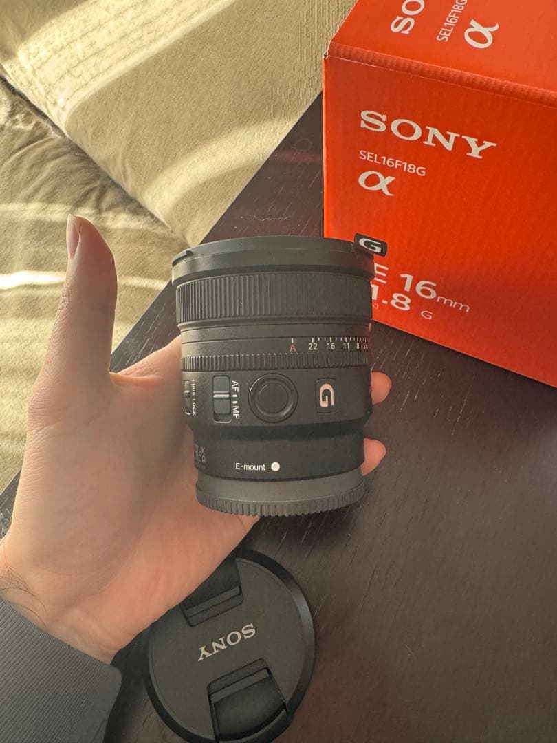 【美品】SEL16F18G｜Sony 16mm f1.8 G