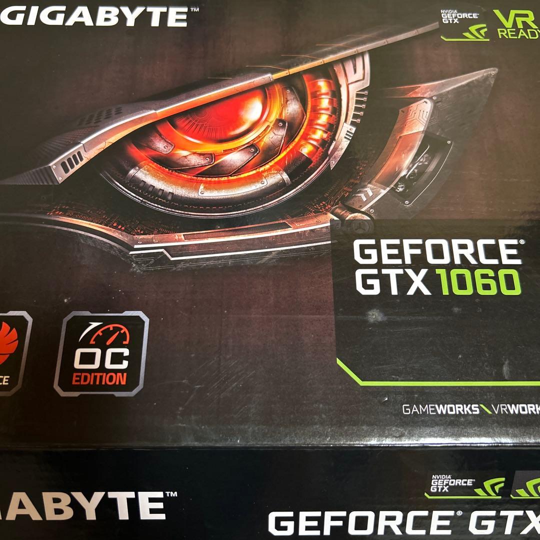 グラフィックボード・グラボ・ビデオカード GIGABYTE GeForce GTX GV-N1060WF2OC-6GD