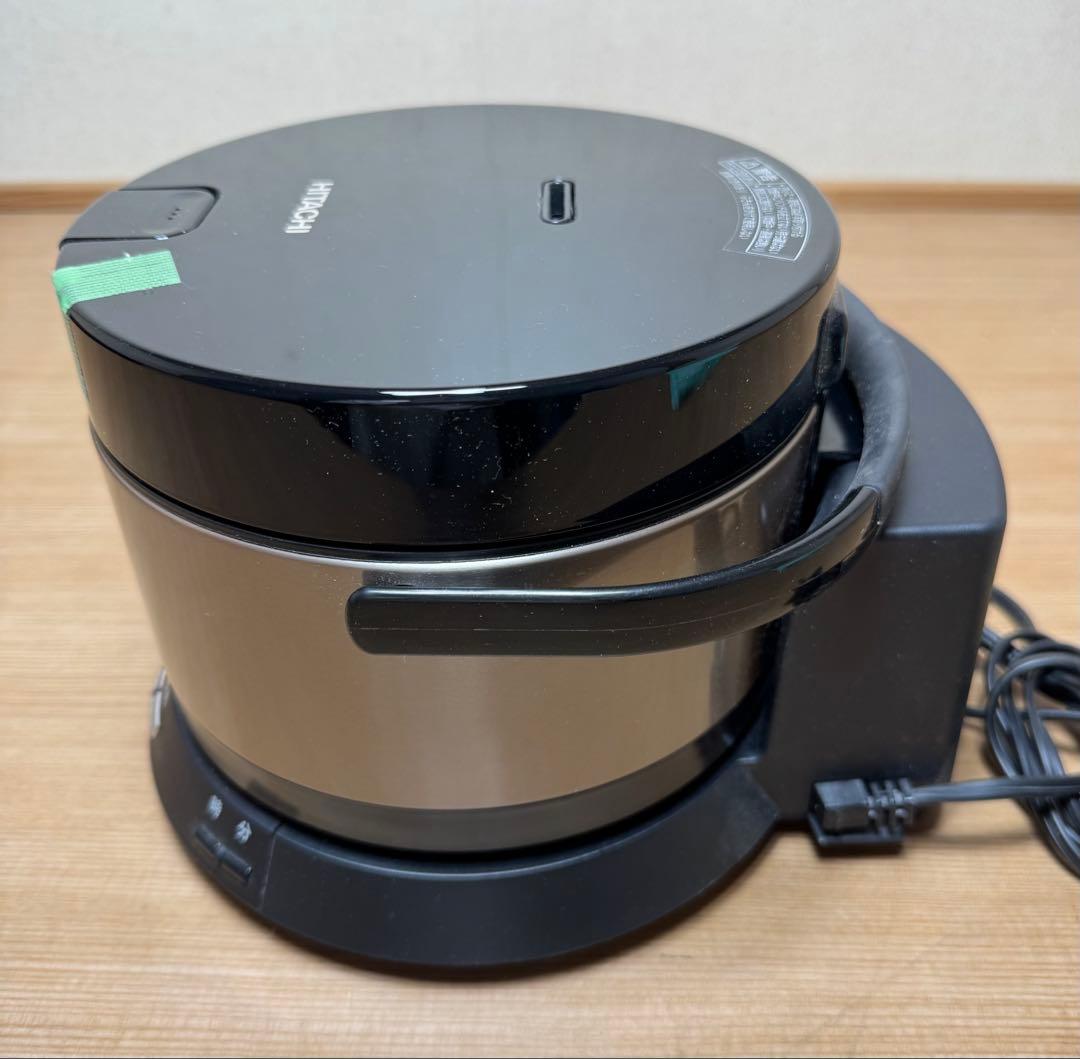 日立 IH炊飯器 RZ-TS201M ブラウンゴールド 2合炊き