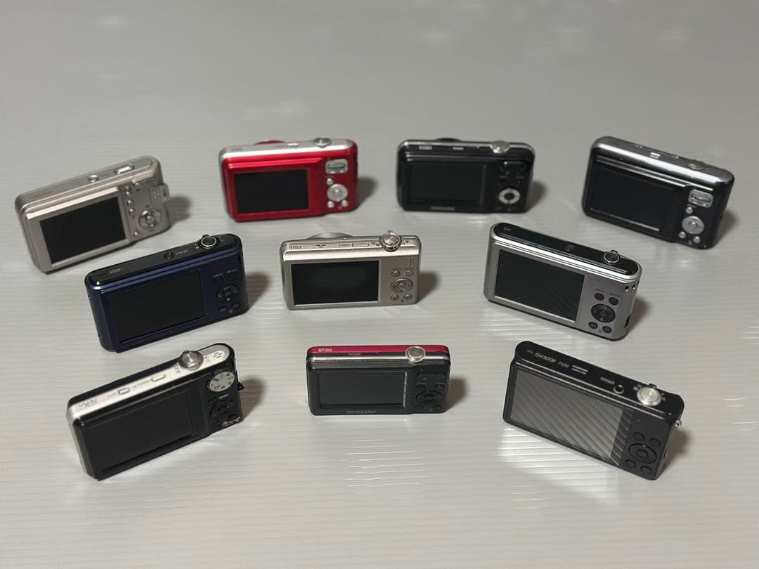 SAMSUNG10台 デジカメラまと め【動作未確認ジャンク扱】①