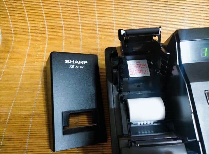 シャープレジスター　XE-A147　PC連携売上管理フル設定無料　989662