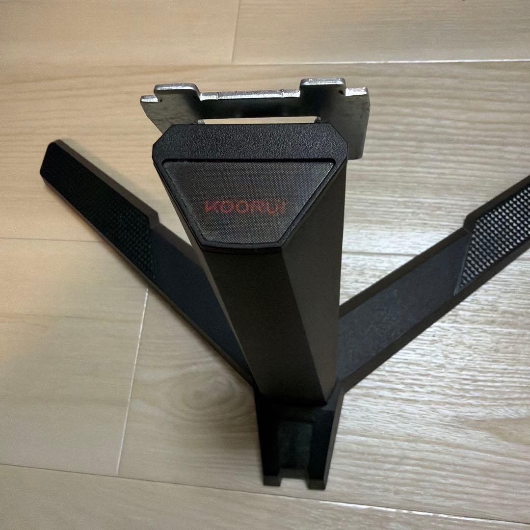 KOORUI ゲーミングモニター 27インチ 湾曲モニター 本体